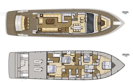 95 ft Italian Luxury Boat layout 2(001)